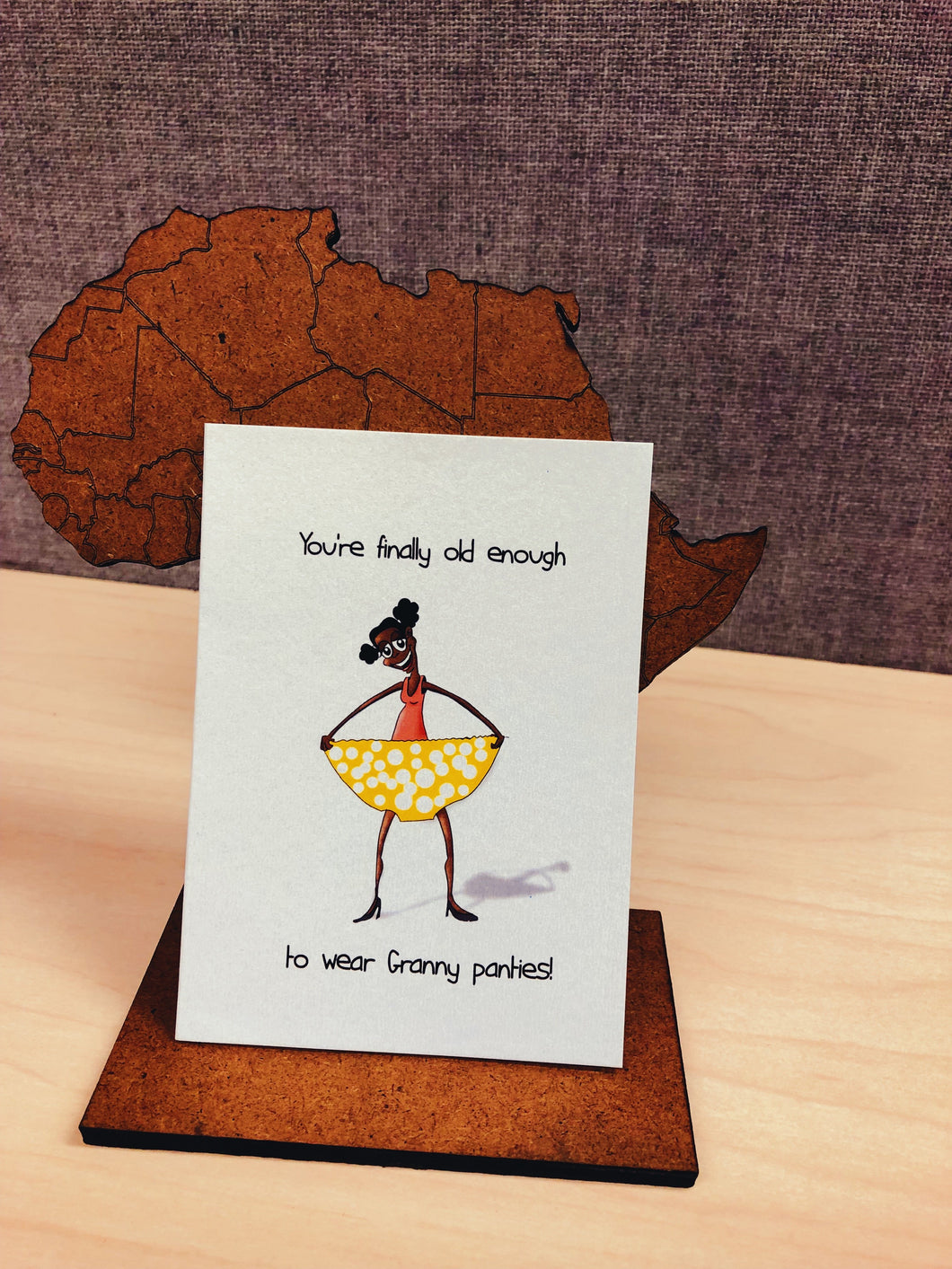 Birthday Card - Granny Panties