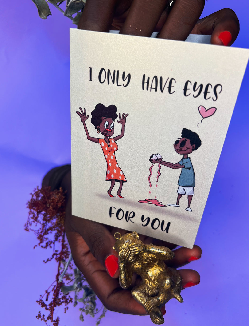 A Love card- Eyes for you (all yours)