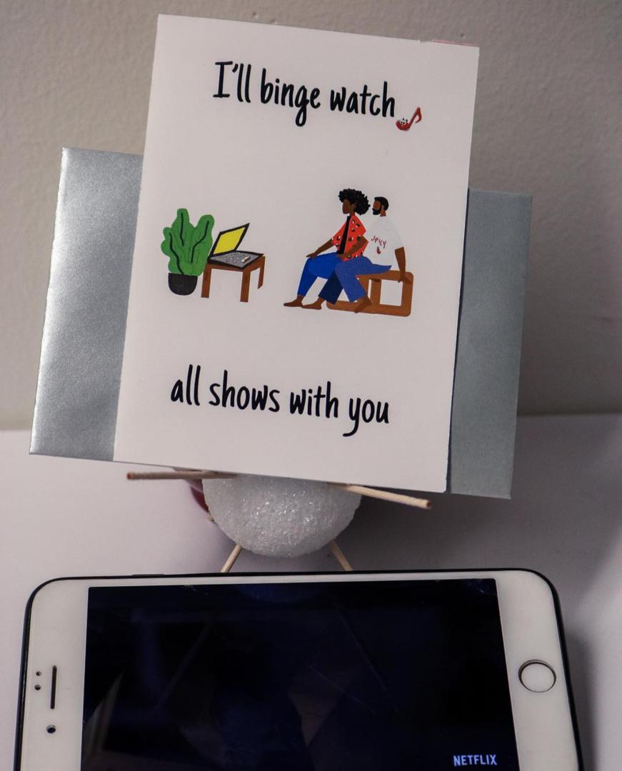 Friendship Card - I'll binge watch all shows with you