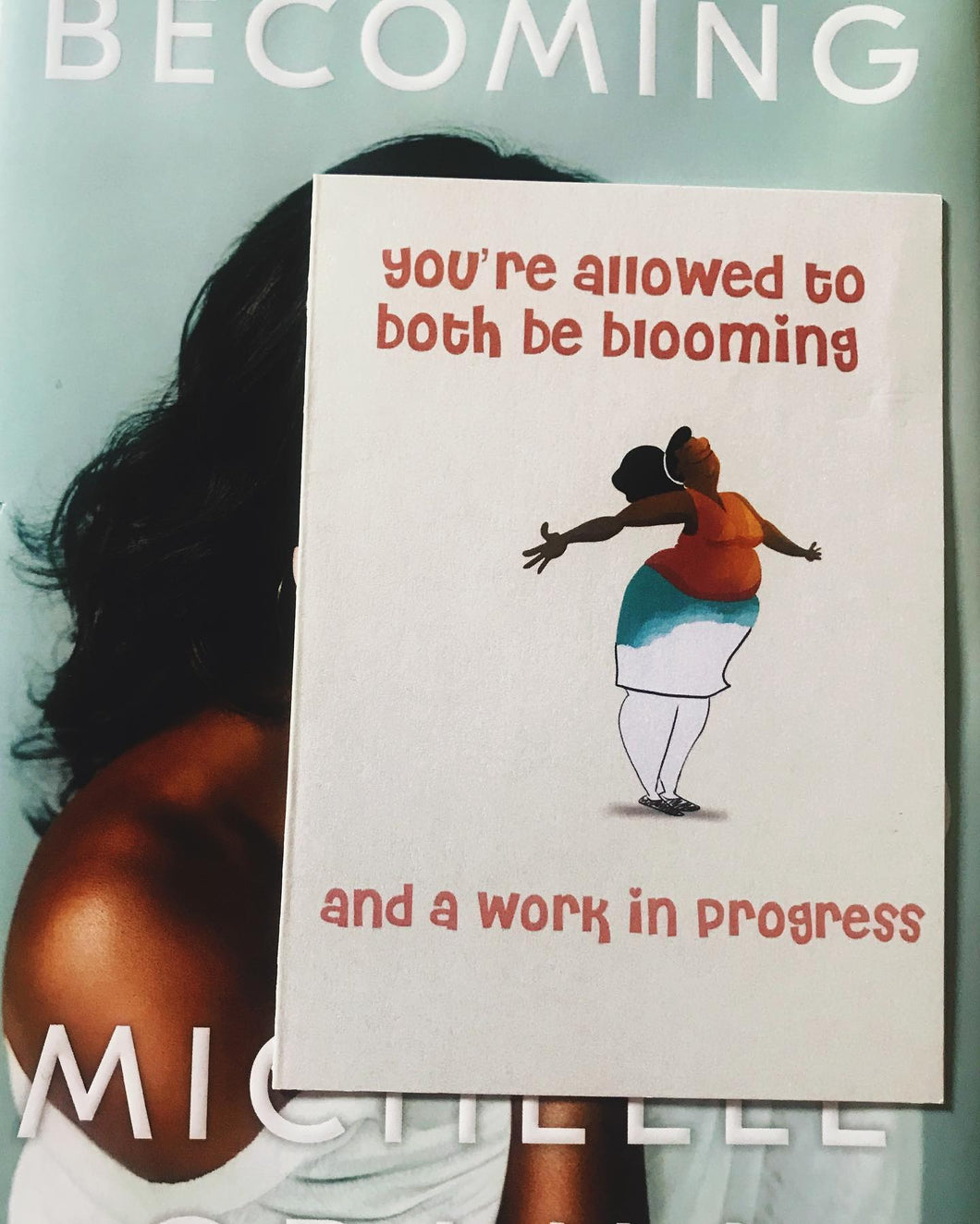 Card for Encouragement - Blooming