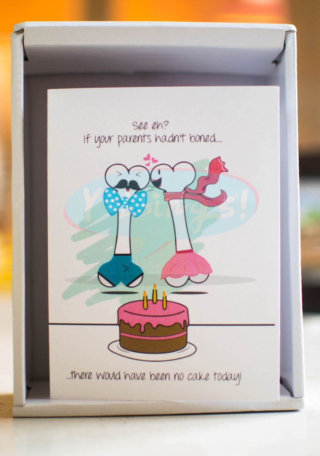 Birthday Card - If your parents hadn't boned