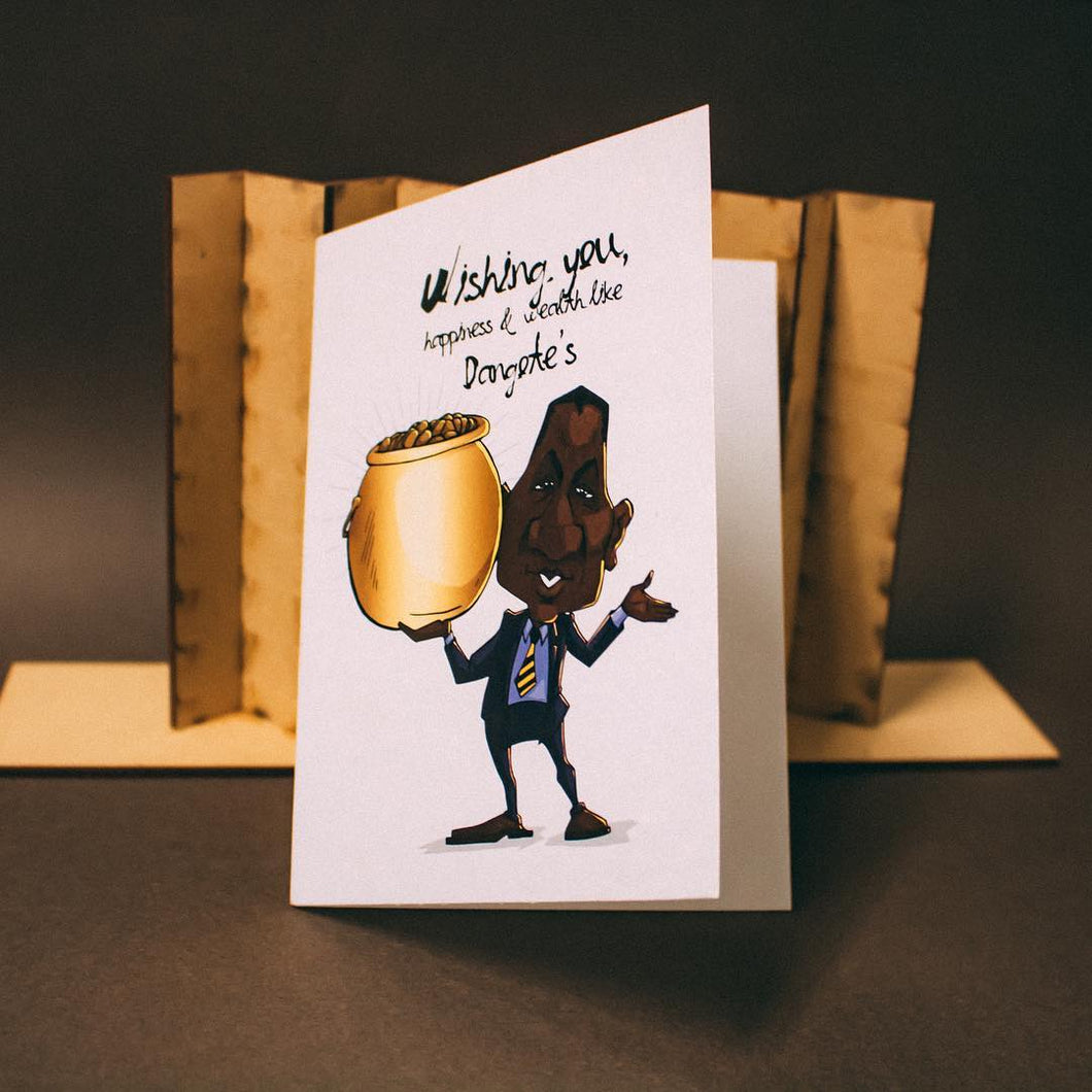 Birthday Card - Like Dangote