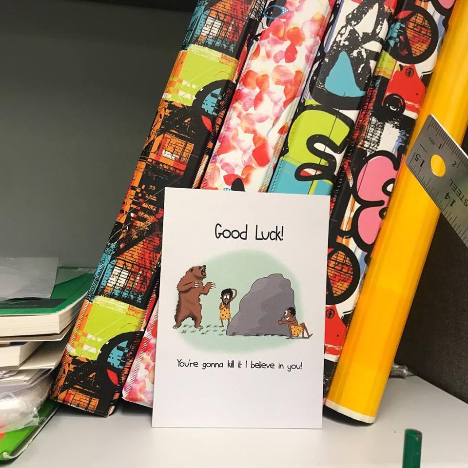 Card for Encouragement - Good Luck