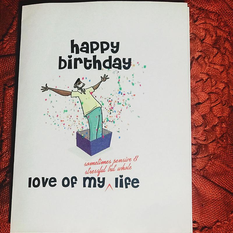 Birthday Card - Love of My Life (he)