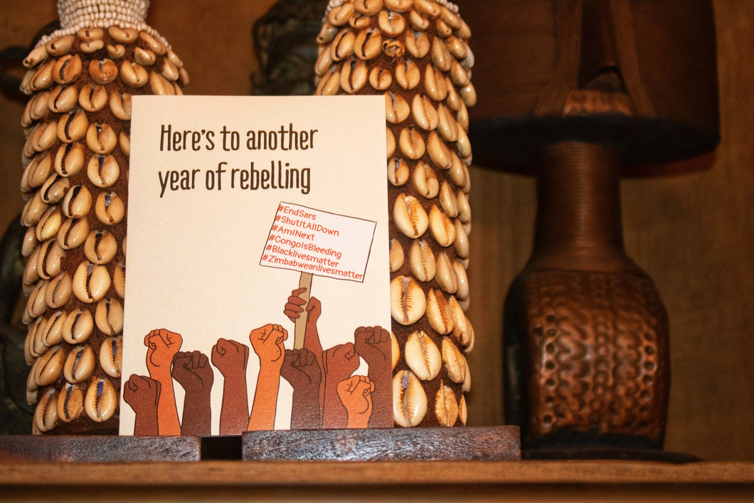 Christmas Card - Rebelling