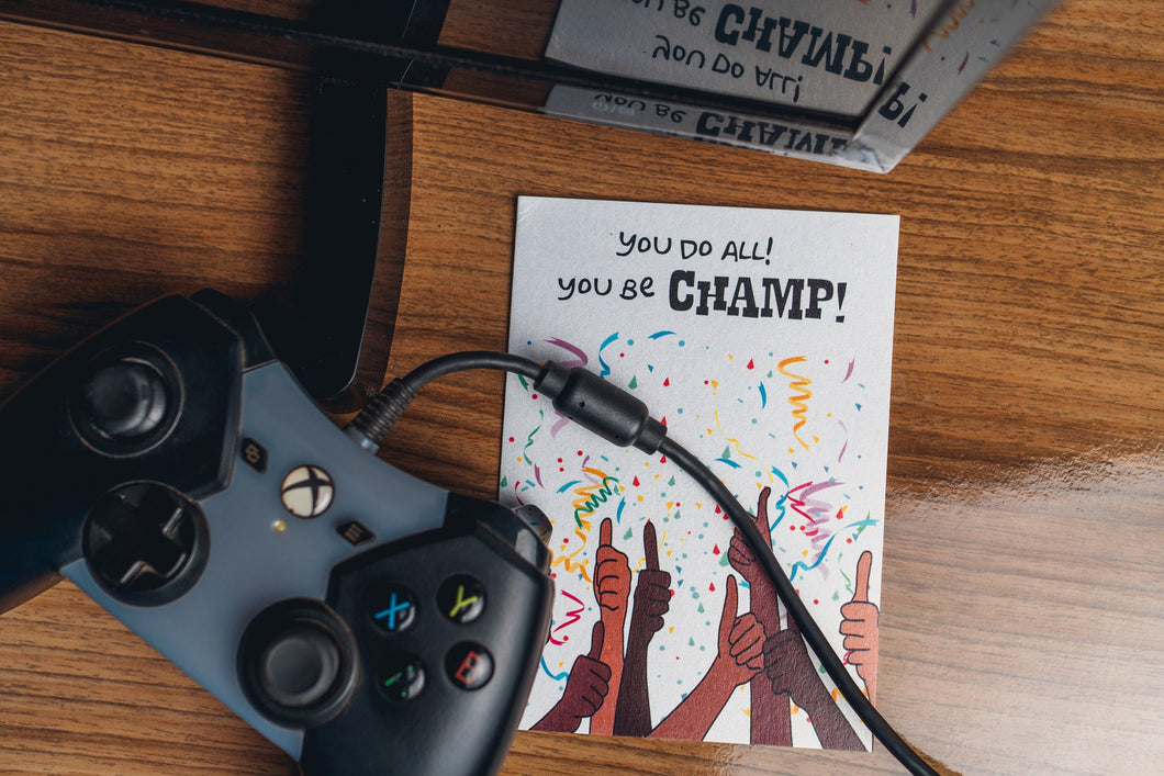 Card for Encouragement - You do all